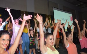 “7 Reinas”: Alicia Pregno participó de las charlas de motivación destinadas a mujeres