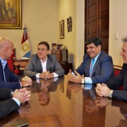 Llaryora recibió al Vicegobernador de Tierra del Fuego
